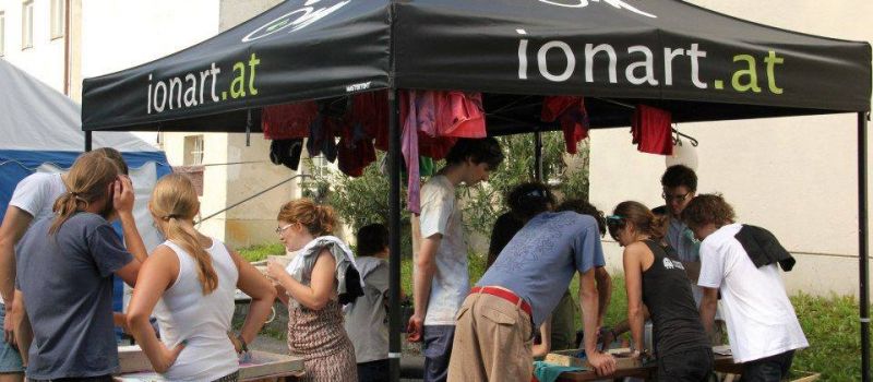 ionart x screen printing workshop